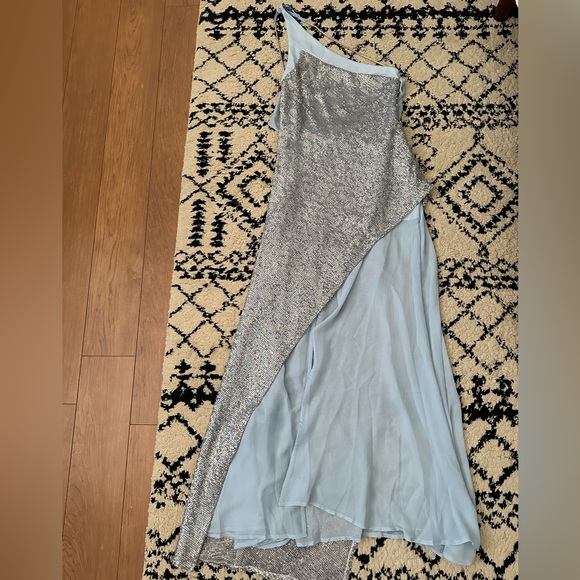 For love and lemons asymmetrical maxi sequence dress - Picture 15 of 16